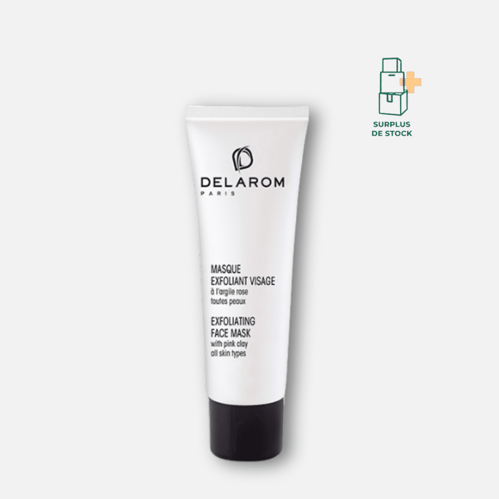 MASQUE EXFOLIANT VISAGE - À l’argile rose absorbante Masque MAISON DELAROM 50 ml